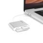 ALOGIC Card Reader USB-C SD, Micro SD, Compact Flash Silber (VPLUCMCR)