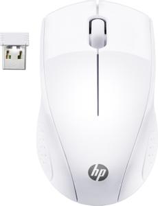 HP Wireless Mouse 220 White - Mus - 3 knapper - Hvid (7KX12AA#ABB)