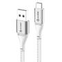 ALOGIC Ultra USB-A till USB-C kabel 3A/ 480Mbps - Silver