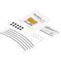 STARTECH SECURITY TETHER CABLES - 5 PACK STEEL CABLE  ADAPTER TETHERS LOCK (CONNLOCKPK5)