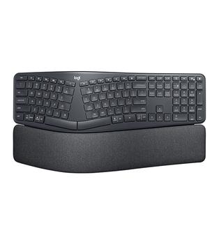 LOGITECH K860 ERGO Keyboard, Graphite (Nordic) (920-009168)