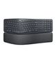 LOGITECH K860 ERGO Keyboard, Graphite (Nordic)