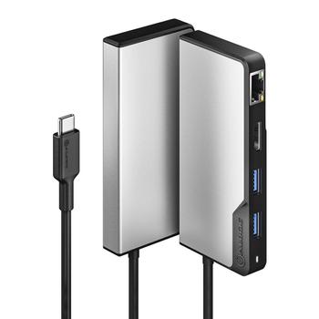 ALOGIC USB-C Fusion ALPHA 5-in-1 Hub HDMI, USB, Ethernet & PD ? Space Grey (UCFUPRGE-SGR)