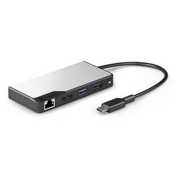 ALOGIC USB-C Fusion ALPHA 5-in-1 Hub HDMI, USB, Ethernet & PD ? Space Grey (UCFUPRGE-SGR)