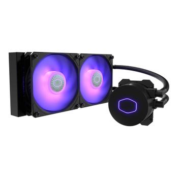 Cooler Master ML240L V2 RGB CPU Kylare 240mm, LGA 1700/ 1200/ 2066/ 115x,  AM5/AM4, 650-1800 RPM, 27 dBA (MLW-D24M-A18PC-R2)