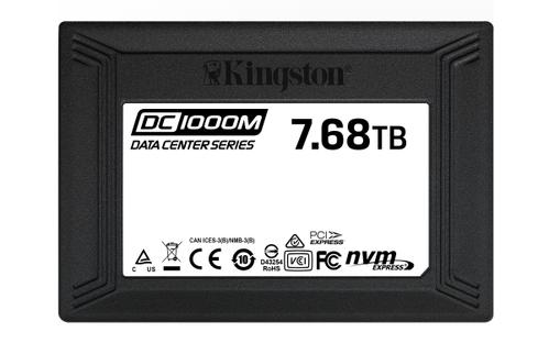 KINGSTON 7680G DC1000M U.2 ENTERPRISE NVME SSD INT (SEDC1000M/7680G)