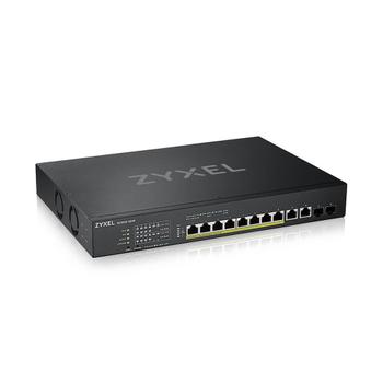 ZYXEL l XS1930-12HP - Switch - smart - 8 x 100/ 1000/ 2.5G/ 5G/ 10GBase-T (PoE++) + 2 x 100/ 1000/ 2.5G/ 5G/ 10GBase-T + 2 x 10 Gigabit SFP+ - rack-mountable - PoE++ (375 W) (XS1930-12HP-ZZ0101F)