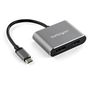 STARTECH USB C MULTIPORT VIDEO ADAPTER HDMI OR DISPLAYPORT HDR 4K 60 CABL (CDP2DPHD)