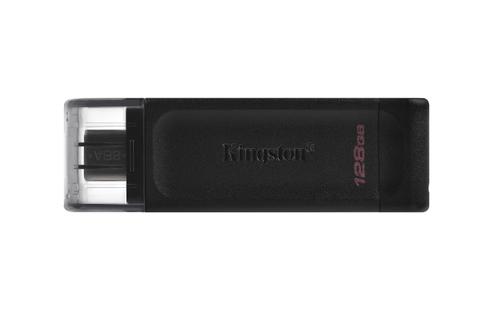 KINGSTON DataTraveler 70 - USB flash drive - 128 GB - USB-C 3.2 Gen 1 (DT70/128GB)