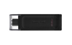 KINGSTON DataTraveler 70 - USB flash drive - 64 GB - USB-C 3.2 Gen 1 (DT70/64GB)