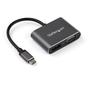 STARTECH USB C MULTIPORT VIDEO ADAPTER VGA OR DISPLAYPORT HDR 4K 60 CABL (CDP2DPVGA)