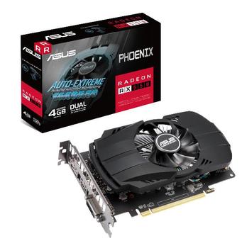 ASUS PH-RX550-4G-EVO 4GB GDDR5 HDMI DP DVI            IN CTLR (90YV0AG7-M0NA00)