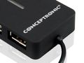 CONCEPTRONIC C4PUSB2 4 port USB 2.0 Travel Hub (C4PUSB2)