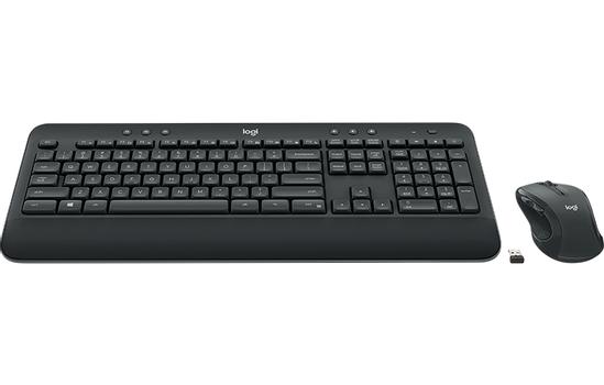 Logitech MK545 Advanced - tastatur- og mussett - QWERTY - US International Inn-enhet (920-008923)