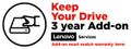 LENOVO TS Electronic Warranty, Upgrade from a 3YR Onsite  to a 3YR Keep Your Drive