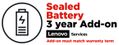 LENOVO ThinkPlus ePac 3YR Onsite Next Business Day to 3YR Sealed Battery Replacement