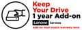 LENOVO 1Y Keep Your Drive Stackable