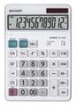 SHARP Skrivebordskalkulator EL-340W hvit