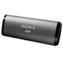 A-DATA SE760 256GB External SSD USB-C 3.2 TITAN GRAY