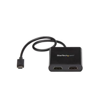 STARTECH USB-C to HDMI Multi-Monitor Splitter - 2-Port MST Hub (MSTCDP122HD)