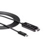 STARTECH 2 m USB-C to HDMI Cable - 4K at 60 Hz - Black (CDP2HD2MBNL)