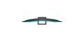 PHILIPS E-line 272E1CA - LED monitor - curved - 27" - 1920 x 1080 Full HD (1080p) @ 75 Hz - VA - 250 cd/m² - 3000:1 - 4 ms - HDMI, VGA, DisplayPort - speakers - textured black (272E1CA/00)