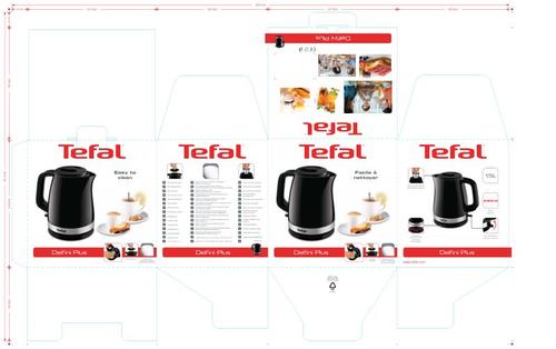 TEFAL kettle KO 150F [bk] (KO150F30)