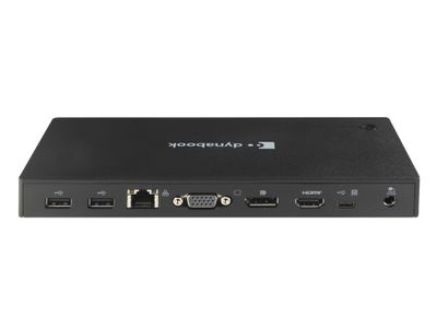 DYNABOOK Universal USB Type-C Dock (UK&EU) 65W, 2 x USB Type-C, 4 x USB 3.1, HDMI, DP, VGA, LAN, Aud (PA5356E-1PRP)