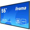 IIYAMA 55inch LCD UHD, SDM-L - 55inch 3840x2160,  4K UHD IPS panel (LH5542UHS-B3)