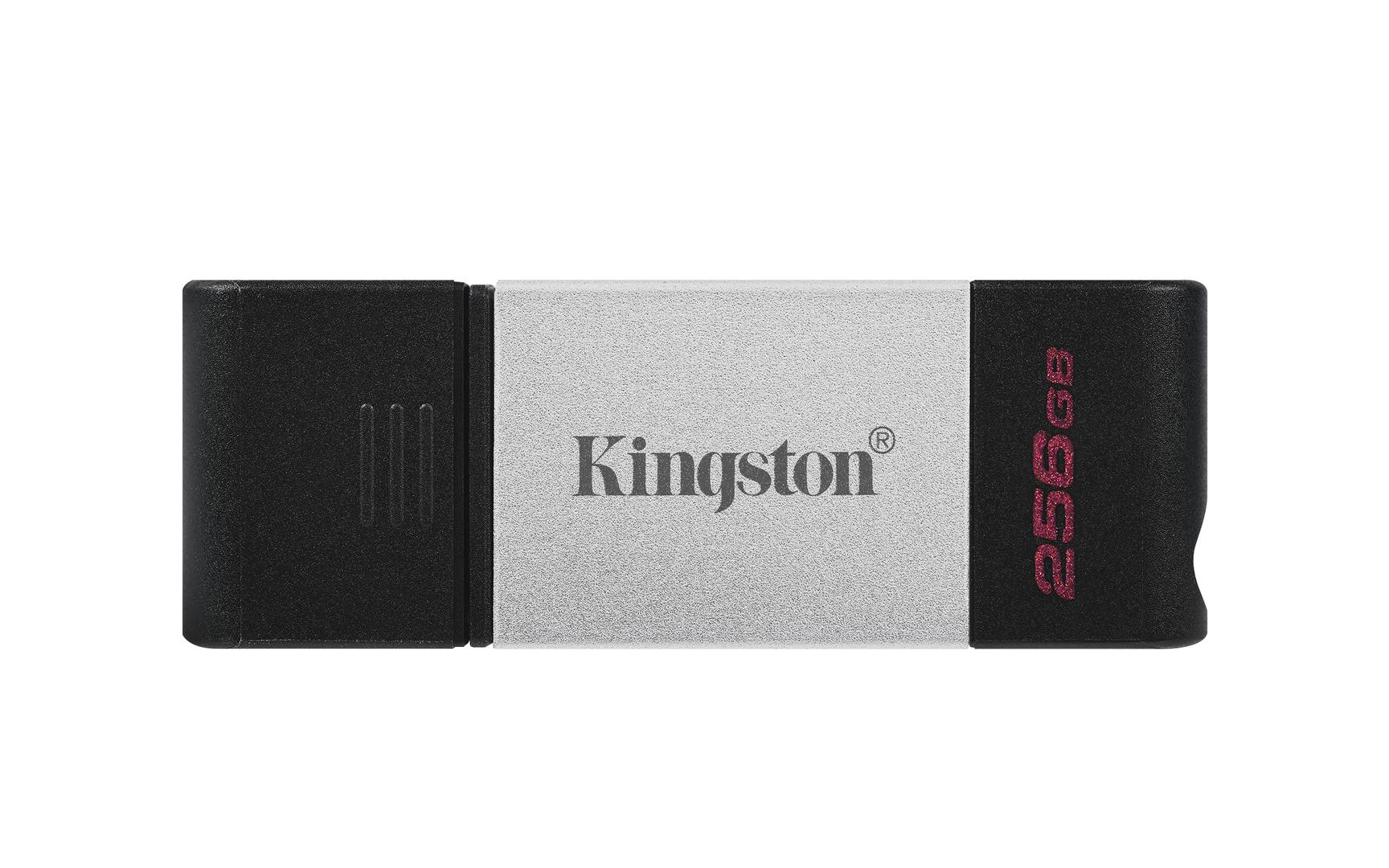 KINGSTON DataTraveler 80 - USB flash drive - 256 GB - USB  Gen 1 / USB-C  | Synigo