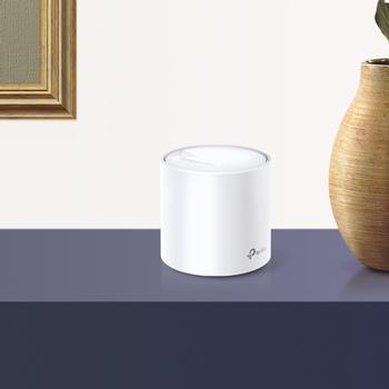 TP-LINK Deco X20 - Wi-Fi system (router) - mesh - GigE - 802.11a/ b/ g/ n/ ac/ ax - Dual Band (DECO X20(1-PACK))