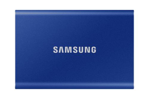 SAMSUNG 2TB T7 USB C Portable Blue External Solid State Drive (MU-PC2T0H/WW)