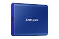 SAMSUNG 2TB T7 USB C Portable Blue External Solid State Drive (MU-PC2T0H/WW)