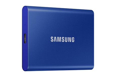 Samsung T7 MU-PC1T0H - SSD - 1 TB - USB 3.2 Gen 2 (MU-PC1T0H/WW)