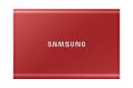 SAMSUNG 2TB T7 USB C Portable Red External Solid State Drive (MU-PC2T0R/WW)
