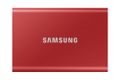 SAMSUNG Portable SSD T7 500 GB USB 3.2 Gen2 Typ-C Metallic Red (MU-PC500R/WW)