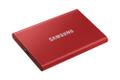 SAMSUNG 2TB T7 USB C Portable Red External Solid State Drive (MU-PC2T0R/WW)