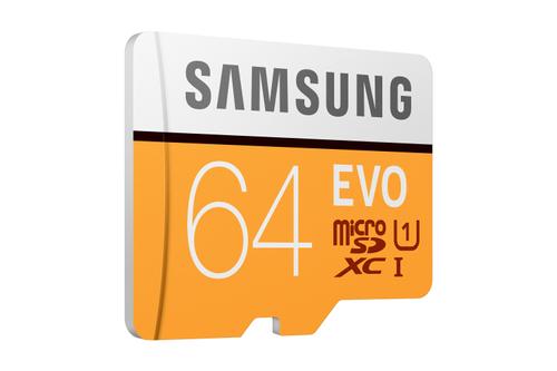 SAMSUNG Evo 64 Gb Microsdxc Uhs-I  (MB-MP64HA/EU)