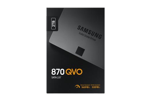 Samsung 870 QVO 2TB SSD 2.5" SATA 6Gb/s (MZ-77Q2T0BW)