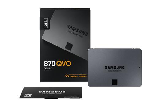 Samsung 870 QVO 2TB SSD 2.5" SATA 6Gb/s (MZ-77Q2T0BW)