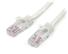 STARTECH 3M CAT 5E WHITE SNAGLESS ETHERNET RJ45 CABLE MALE TO MALE CABL