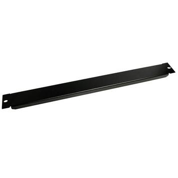 StarTech 1U Blanking Panel - Metal Rack Mount Filler Panel - for 19in Server Rack Enclosure or Cabinet - Steel - Black (BLANKB1) - tomt panel - 1U (BLANKB1)