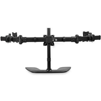 STARTECH TRIPLE MONITOR DESKTOP STAND STEEL - FOR UP TO 27IN MONITORS CBNT (ARMBARTRIO2)