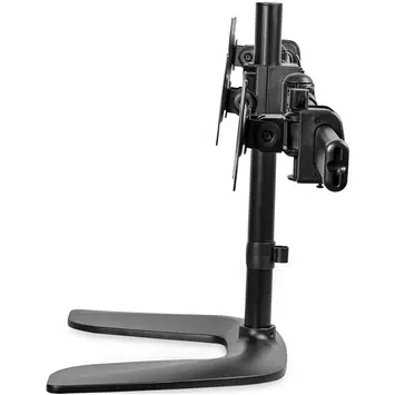 StarTech Triple Monitor Stand for VESA Mount Monitors up to 27" - Steel (ARMBARTRIO2) stativ - justerbar arm - for 3 skjermer - svart (ARMBARTRIO2)