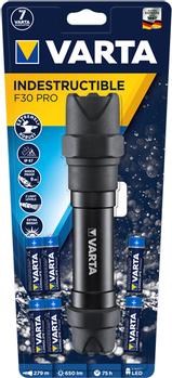 VARTA Indestructible F30 Pro Lommelygte 6W (18714 101 421)
