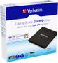 VERBATIM External Slimline CD/DVD Writer with USB-C Connection (43886)