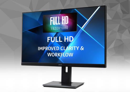 ACER 60,5cm (23.8"") B247Ybmiprzx    16:9   HDMI+DP+USB black (UM.QB7EE.004)