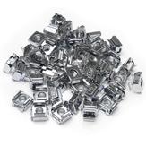 StarTech 50 Pkg M5 Cage Nuts for Server Rack Cabinets - M5 cage nuts - Rack cage nuts - cage nuts (CABCAGENUTS) - blokkeringsmutre for stativ (CABCAGENUTS)