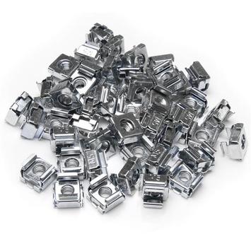 StarTech 50 Pkg M5 Cage Nuts for Server Rack Cabinets - M5 cage nuts - Rack cage nuts - cage nuts (CABCAGENUTS) - blokkeringsmutre for stativ (CABCAGENUTS)