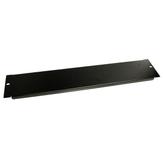 StarTech 2U Blanking Panel - Steel Rack Mount Filler Panel - for 19in Server Rack Enclosure or Cabinet - Black Rack Panel (BLANKB2) - tomt panel - 2U (BLANKB2)